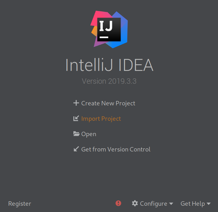 Importing the stack project into IntelliJ